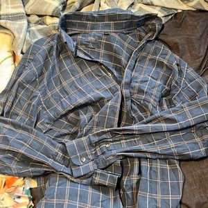 Blue Arrow Flannel